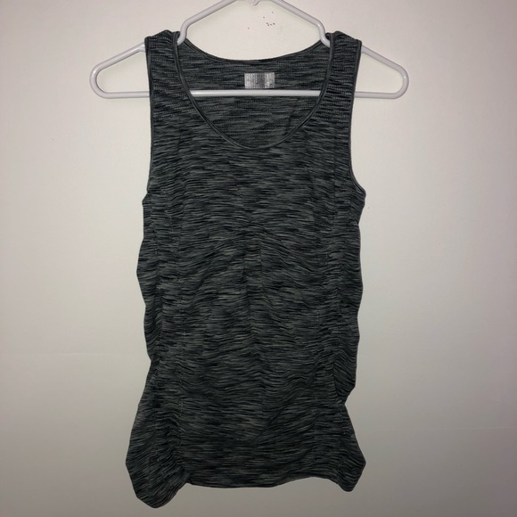 Athleta Tops - Athleta Space Dye Breathe Seamless Ruched Tank Top